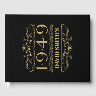 Libro De Visitas Personalizado 1949 70º cumpleaños