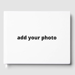 Libro De Visitas personalizado añada su foto personalizado de texto