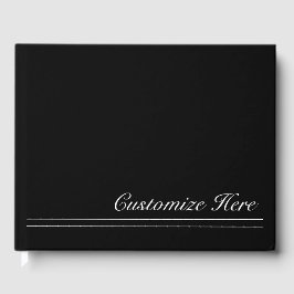 Libro de visitas personalizado de Bodas blancos y 