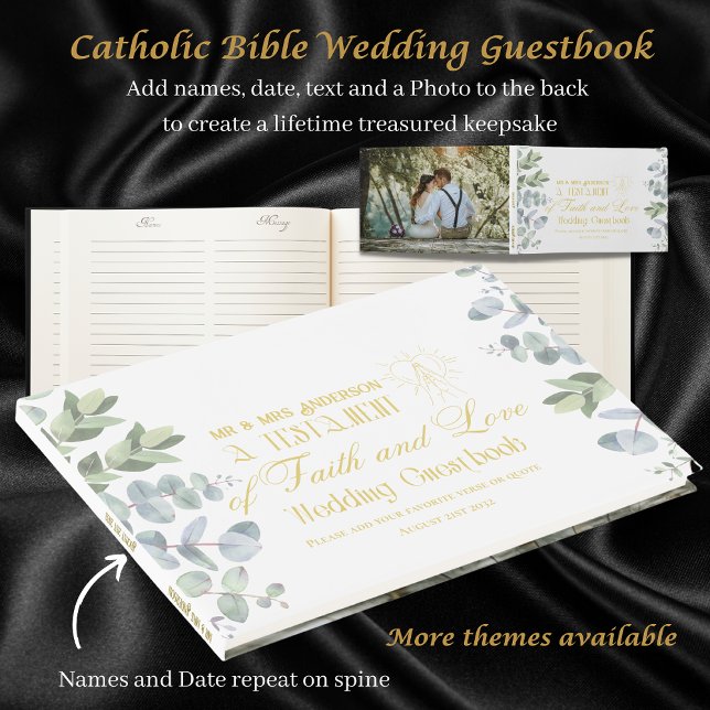 Libro de visitas personalizado de Bodas de la Bibl (Subido por el creador)