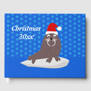 Libro De Visitas Personalizado de escaramuzas de Navidades y motos 