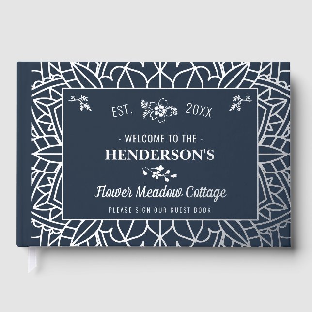 Libro De Visitas Personalizado de la Casa de Cottage Vacaciones Ren (Anverso)