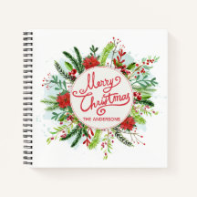 Libro de visitas personalizado de los Navidades de