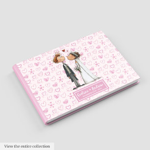 Libro De Visitas Personalizado Funny Personalizado Boda Couple Gues