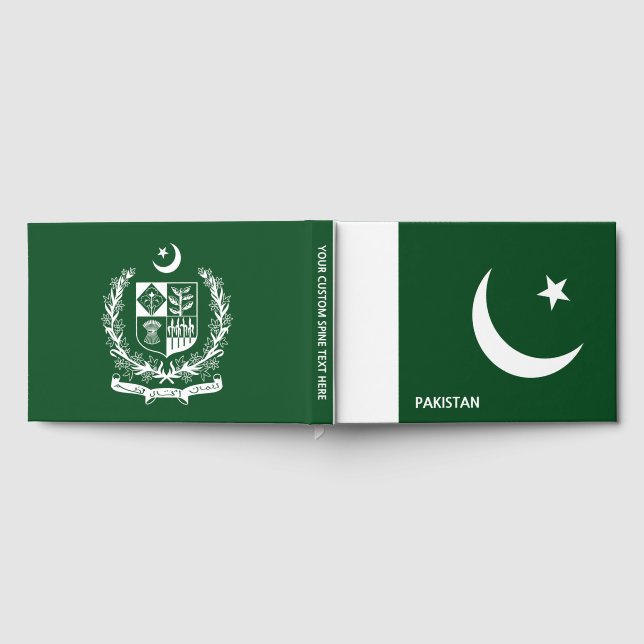 Libro De Visitas Personalizado Texto Pakistán (Lleno)