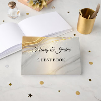 Libro De Visitas Personalized Wedding Guest Book