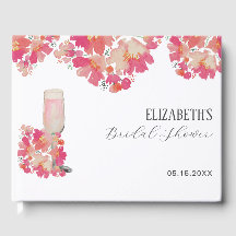 Pétalos y Prosecco Ducha Bridal Floral Rosa