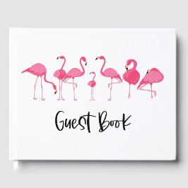 Libro De Visitas Pink Flamingo Vacation Rental Guest Book