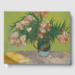 Libro De Visitas Pintura floral de Vincent Van Gogh Oleander<br><div class="desc">Este cuadro de Vincent Van Gogh es un jarrón de flores de adelfa. Van Gogh la pintó en agosto de 1888. Los comandantes eran alegres flores de vida para Van Gogh, y en su tarima muestra las flores que llenan una jarra de mayólica que usaba para sus vidas fijas hechas...</div>
