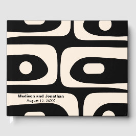 Libro De Visitas Piquet retro moderno de mediados del siglo