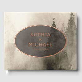 Libro De Visitas Plantilla de fotografía de invitación a matrimonio