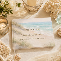 Libro De Visitas Playa de boda costera