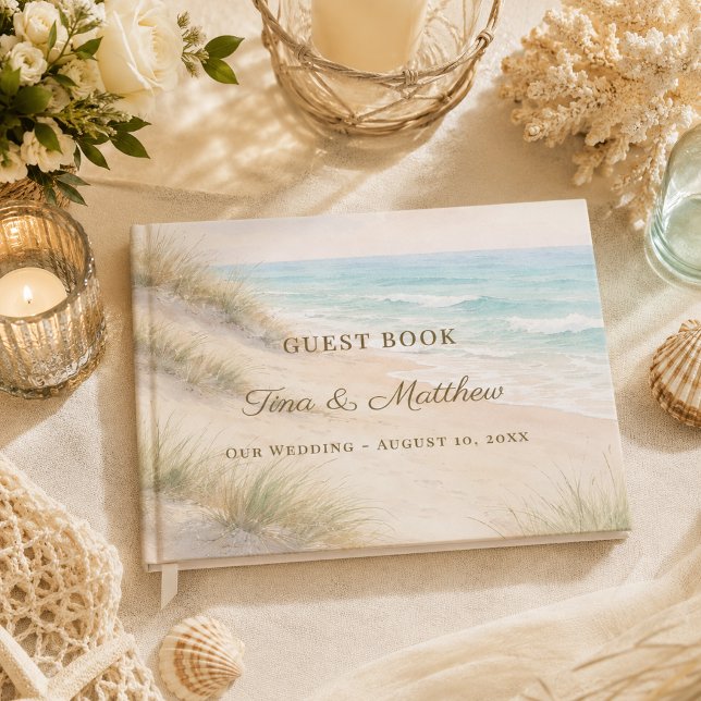 Libro De Visitas Playa de boda costera (Subido por el creador)