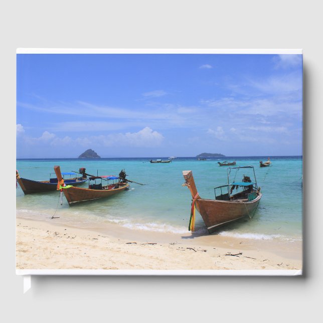 Libro De Visitas Playa tropical (Anverso)