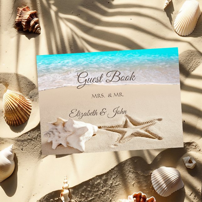 Libro De Visitas Playa Tropical, Estrella de Mar, Concha de Mar  Bo (Subido por el creador)