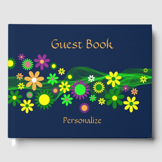 Libro De Visitas Poder Floral Personaliza (Anverso)