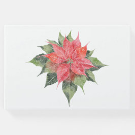 Libro De Visitas Poinsettia Hermosa