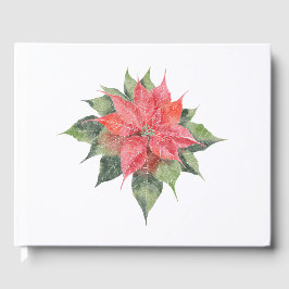 Libro De Visitas Poinsettia Hermosa