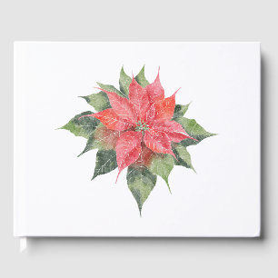 Libro De Visitas Poinsettia Hermosa