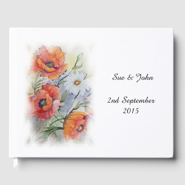 Libro De Visitas Poppies (Anverso)