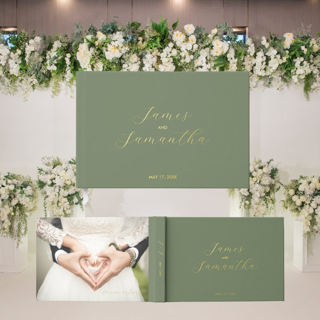 Libro De Visitas Portátil Relieve metalizado invitado boda | Dark S (Subido por el creador)