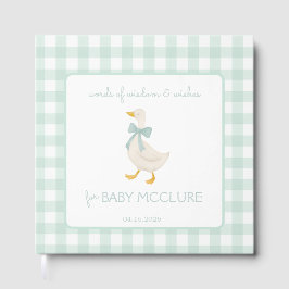 Libro De Visitas Preppy Goose Wishes 