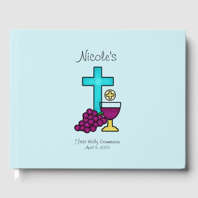 Libro De Visitas Primera Comunión Santa (Anverso)