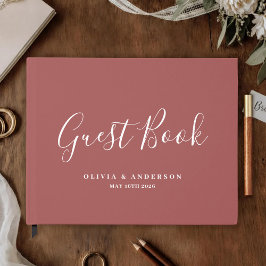 Libro De Visitas Protea nativa acuarela Floral Boho Botánico