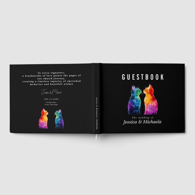 Libro De Visitas 🌈 Puramente Tuyo: Un amor arcoiris (Lleno)