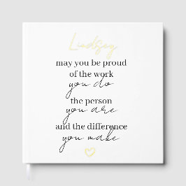 Libro De Visitas Que te sientas orgulloso del trabajo que te das la