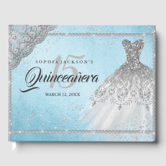 Libro De Visitas Quinceanera (Anverso)