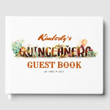 Quinceanera Mexicana Birthday Guest Book