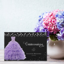 Quinceanera Negra Lt Purple Gown Light Photo