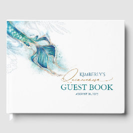 Libro De Visitas Quinceanera Under the Sea Guest Book