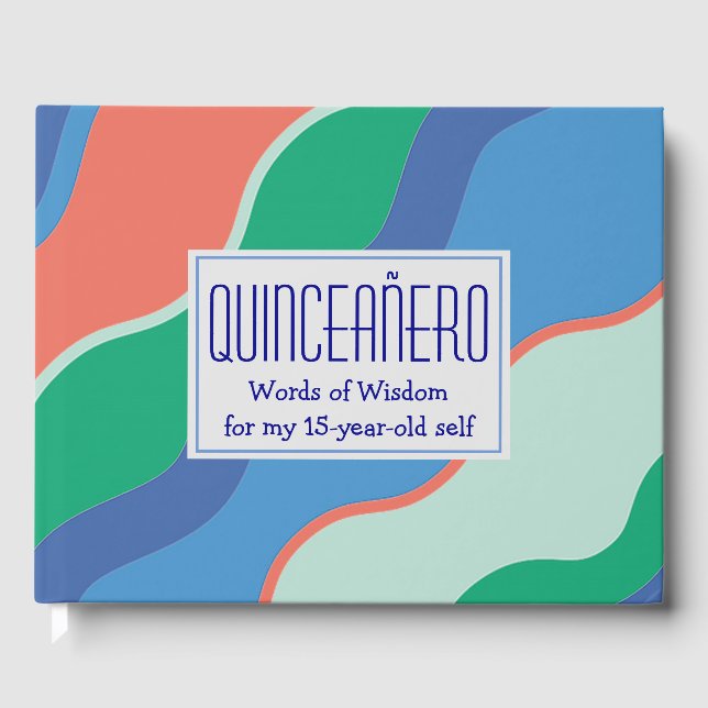 LIBRO DE VISITAS QUINCEANERO (Anverso)