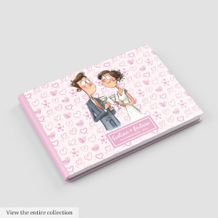 Libro De Visitas Quirky Boda Couple Keepsake Guest book