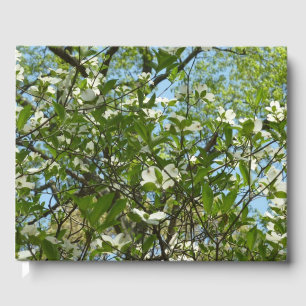Libro De Visitas Ramas de Dogwood florecen árboles de primavera