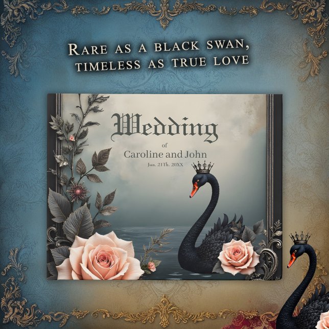 Libro De Visitas Rare as a black swan, timeless as true love.  (Subido por el creador)