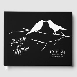 Libro De Visitas Ravens Gothic Boda