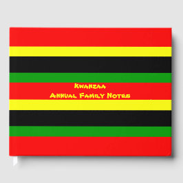 Libro De Visitas Rayas afrocéntricas