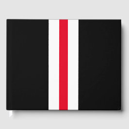 Libro De Visitas Rayas verticales blancas blancas blancas esporádic