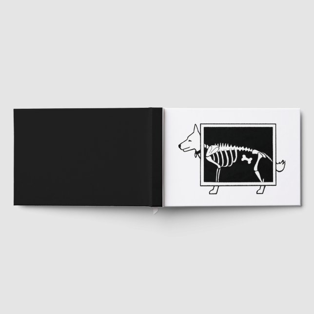 Libro De Visitas Rayo X del perro (Lleno)