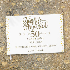 Libro De Visitas Recién casados 50 aniversario de bodas