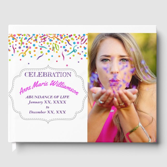 LIBRO DE VISITAS RECUERDOS DE CELEBRACIÓN (Anverso)