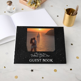 Libro De Visitas Recuerdos de la Hora Dorada de Santorini – Románti