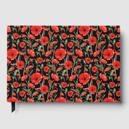Libro De Visitas Red Poppies