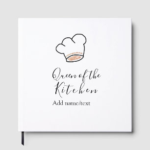 Libro De Visitas Reina de la cocina chef cocinando añadir nombre co