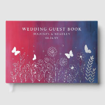 Relieve metalizado Real Elegante Boda Floral Azul
