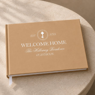 Libro De Visitas Residencia Familiar Personalizada Bienvenido a Cas