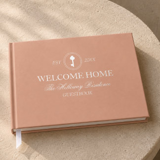 Libro De Visitas Residencia Familiar Personalizada Bienvenido a Cas